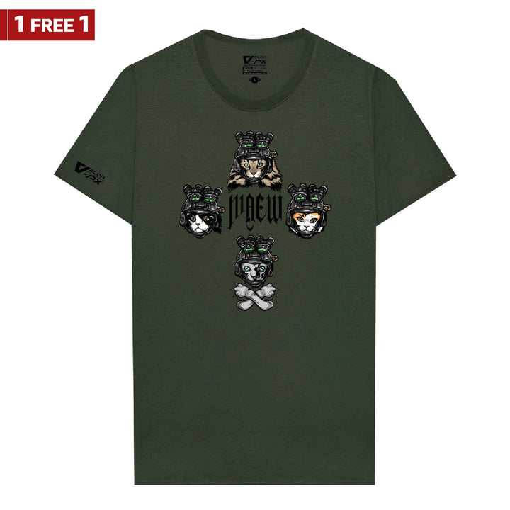 [ซื้อ 1 แถม 1] Valor PX MAEW T-Shirt