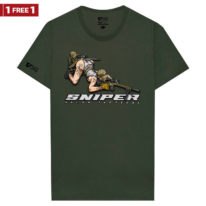 [ซื้อ 1 แถม 1] Valor PX Sniper T-Shirt