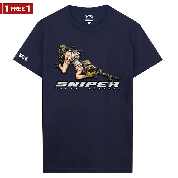 [ซื้อ 1 แถม 1] Valor PX Sniper T-Shirt