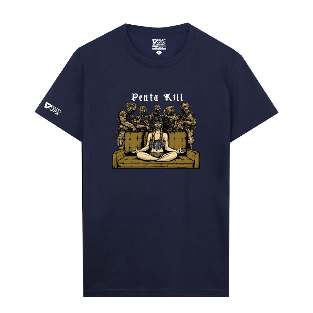 [ซื้อ 1 แถม 1] Valor PX Penta Kill T-Shirt