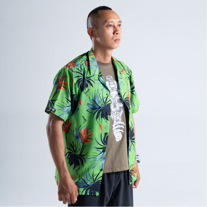 Valor PX Gun Flower Hawaii Shirts