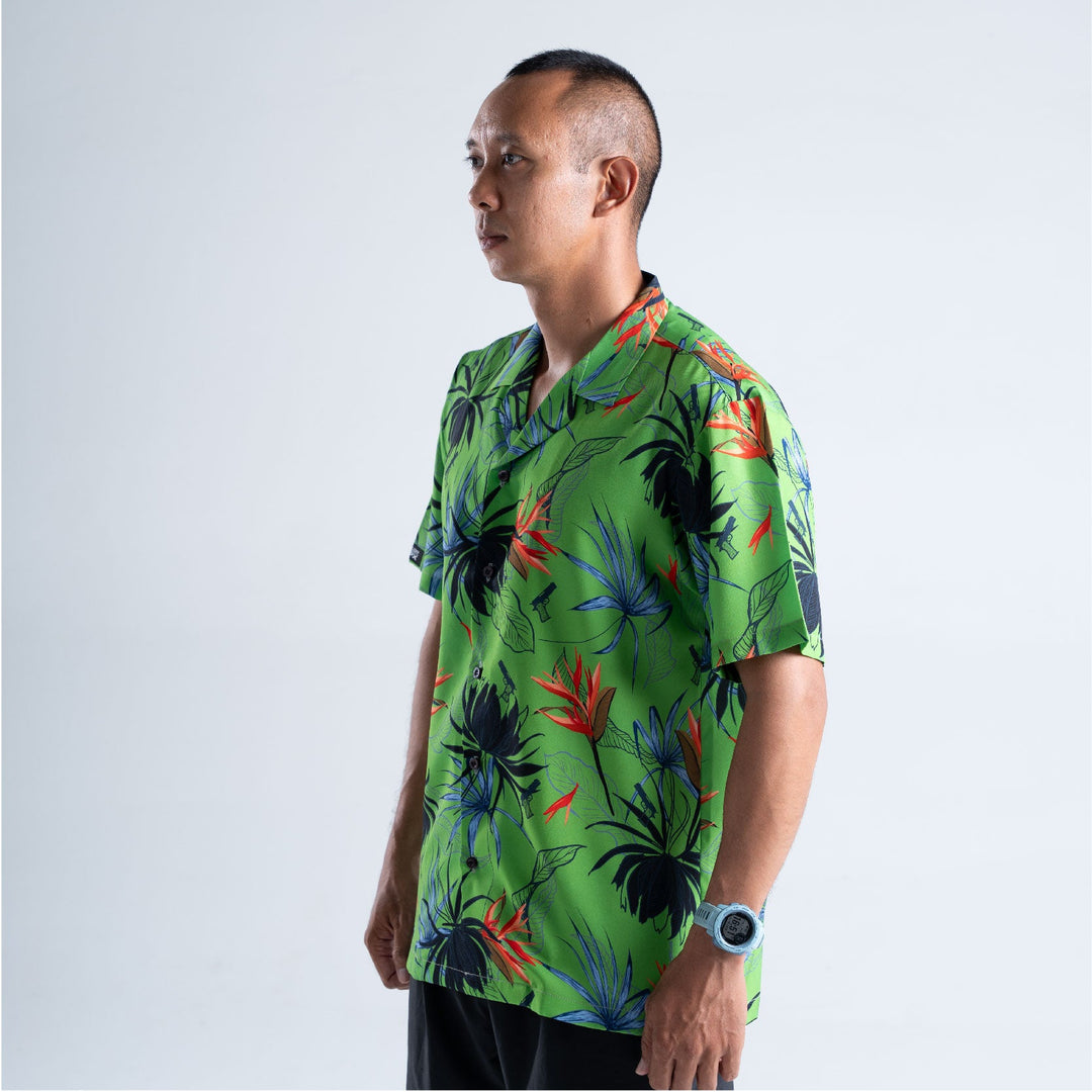 Valor PX Gun Flower Hawaii Shirts