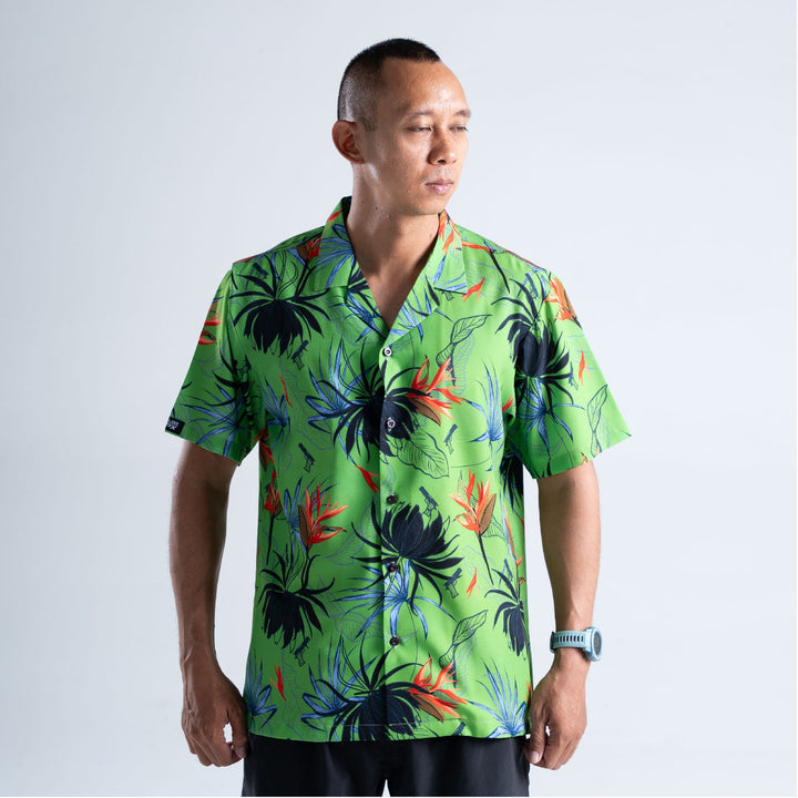 Valor PX Gun Flower Hawaii Shirts