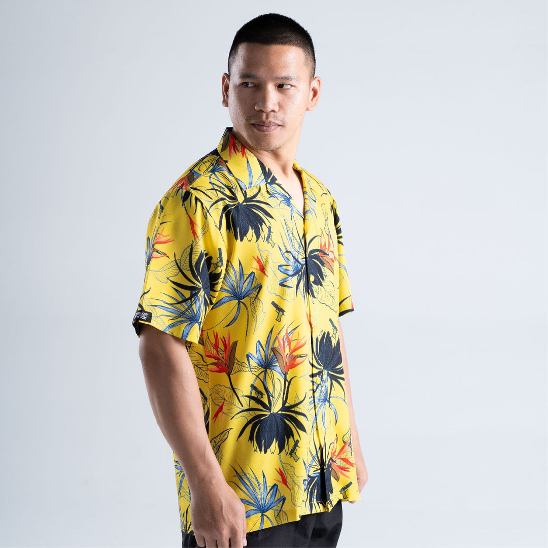 Valor PX Gun Flower Hawaii Shirts