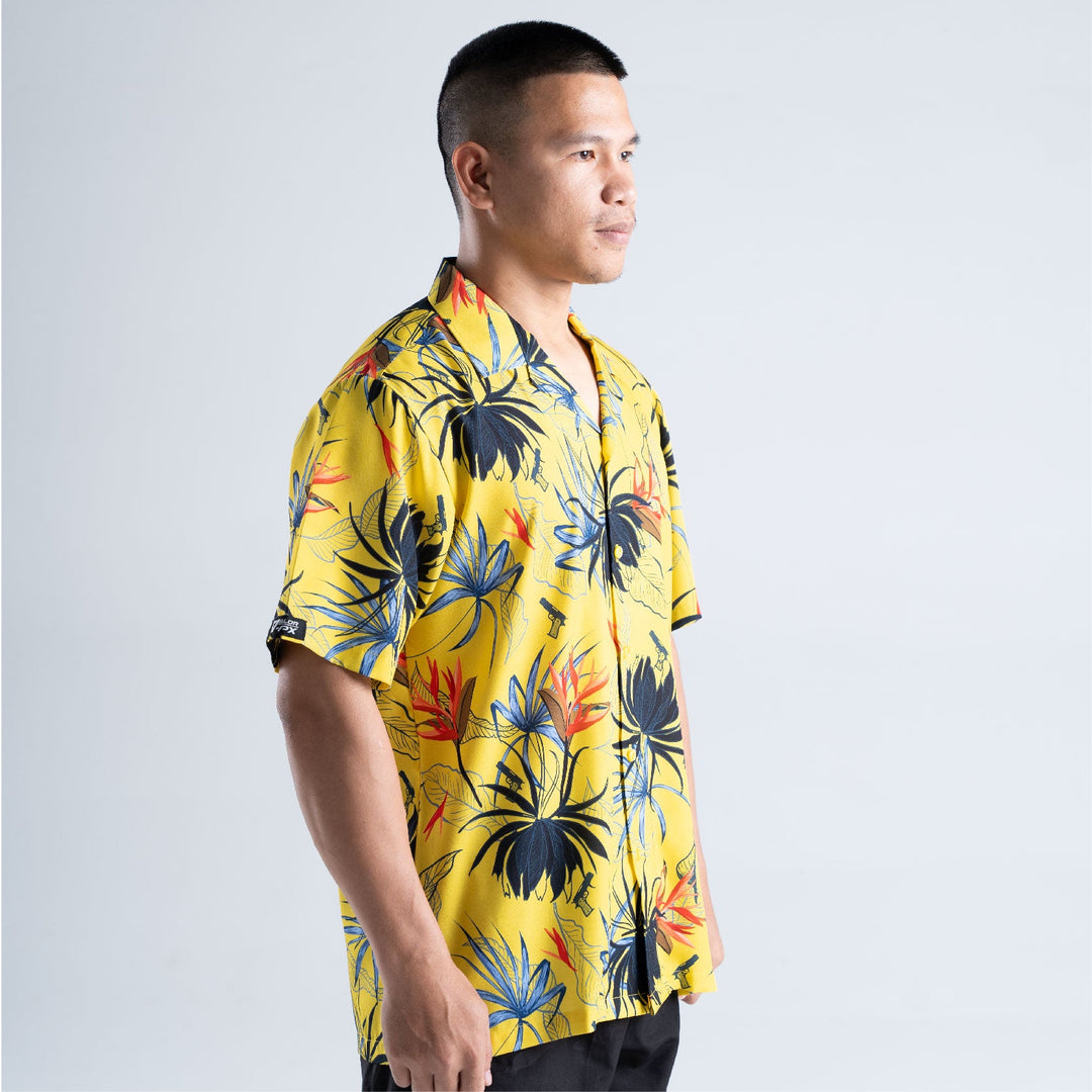 Valor PX Gun Flower Hawaii Shirts