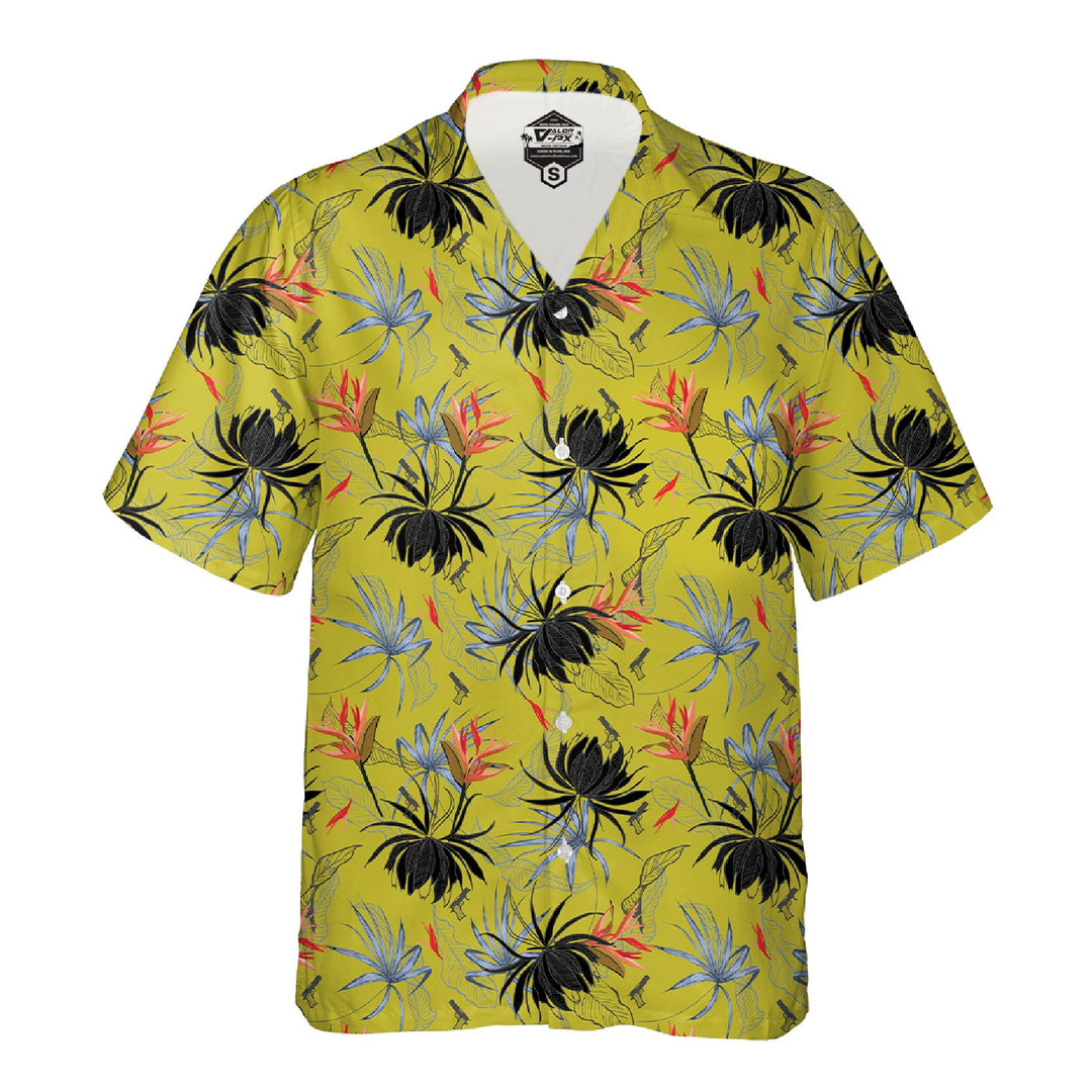 Valor PX Gun Flower Hawaii Shirts