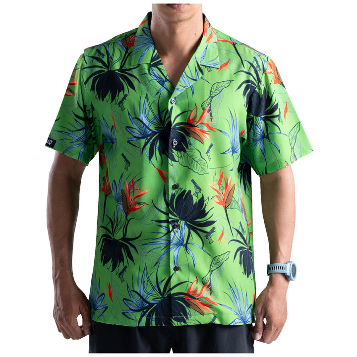 Valor PX Gun Flower Hawaii Shirts