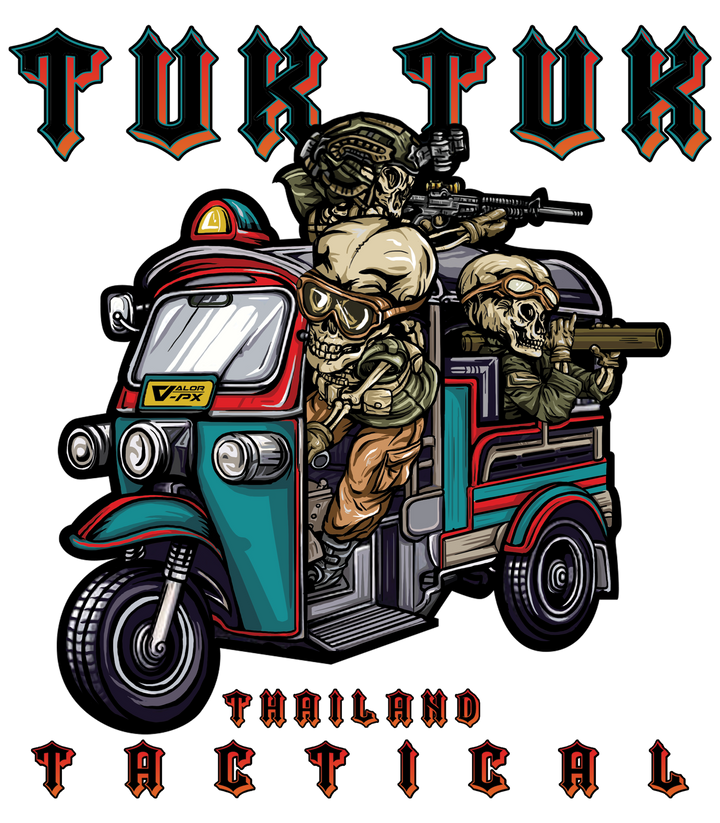 [ซื้อ 1 แถม 1] Valor PX Tuk Tuk T-Shirt