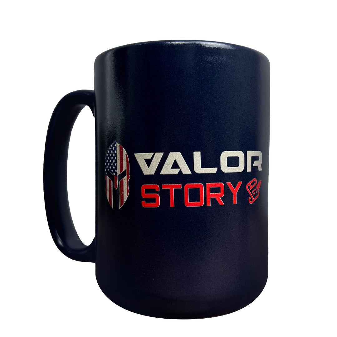 Valor PX Ceramic Mug แก้วกาแฟ - VALOR STORY [Navy]