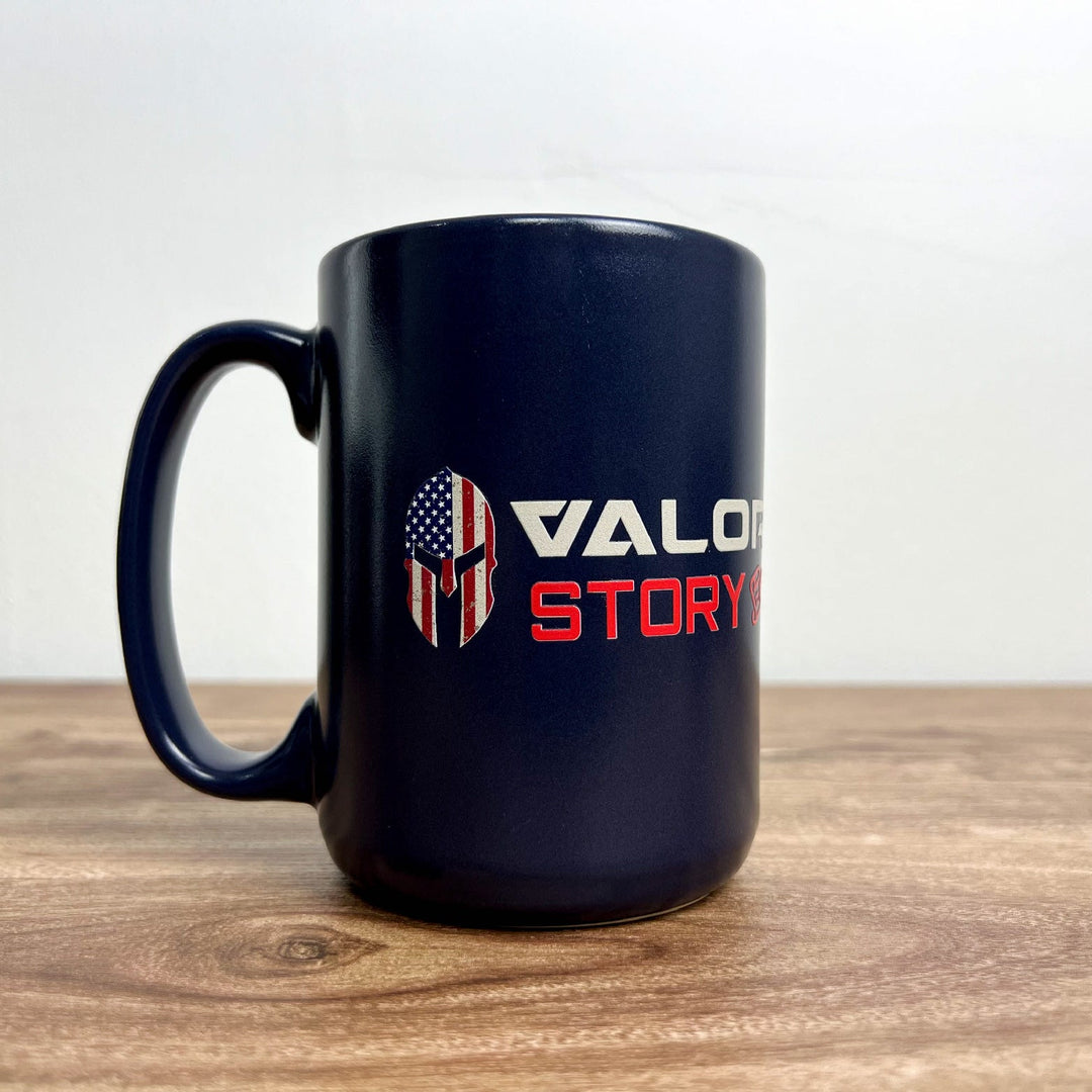 Valor PX Ceramic Mug แก้วกาแฟ - VALOR STORY [Navy]