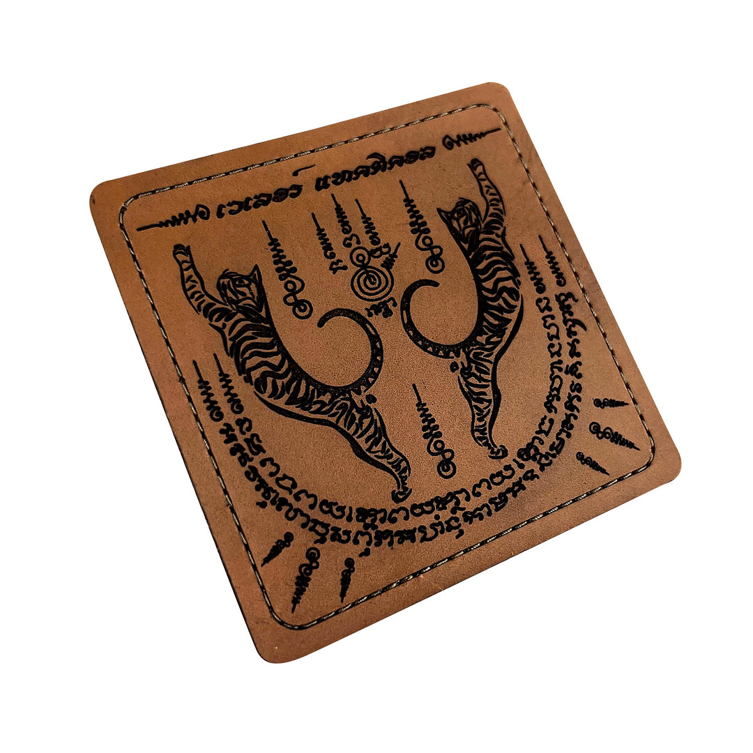 Valor PX - Leather Patch Thai Sakyan 3x3 inch (ซีรีส์แมวเผ่น 6 ลาย)