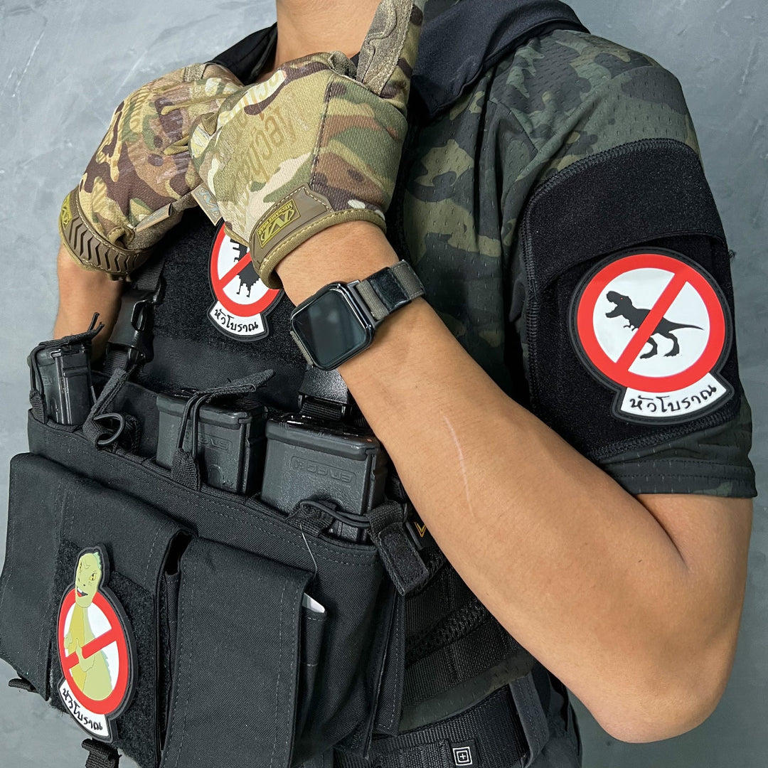 หัวโบราณ PVC Patches - T-Rax