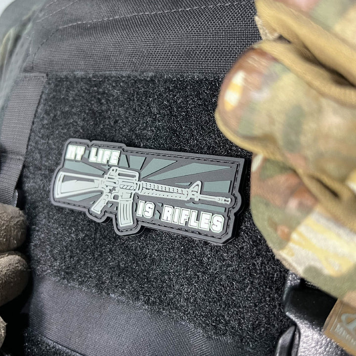 Valor PX PVC Patches - My Life is my Rifles