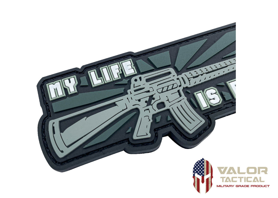 Valor PX PVC Patches - My Life is my Rifles